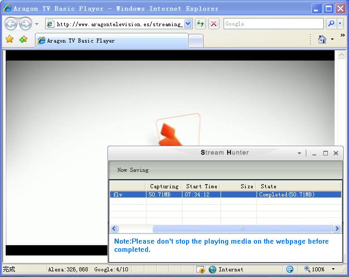 Download Aragon TV Video Completed