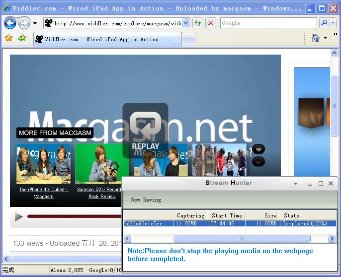 Download  Viddler Video Completed