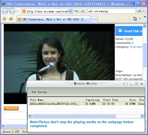 Download stickam Video 2