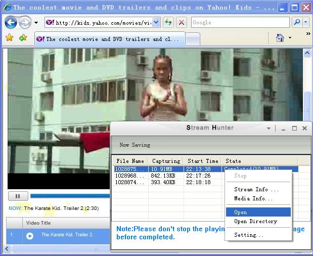 Play Yahoo video
